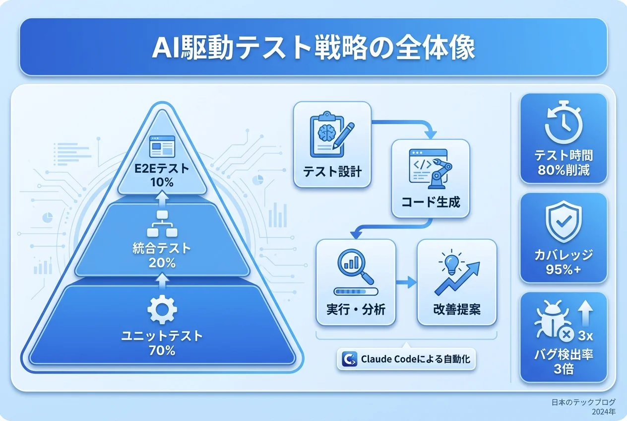 Claude Code AI駆動テスト戦略の全体像
