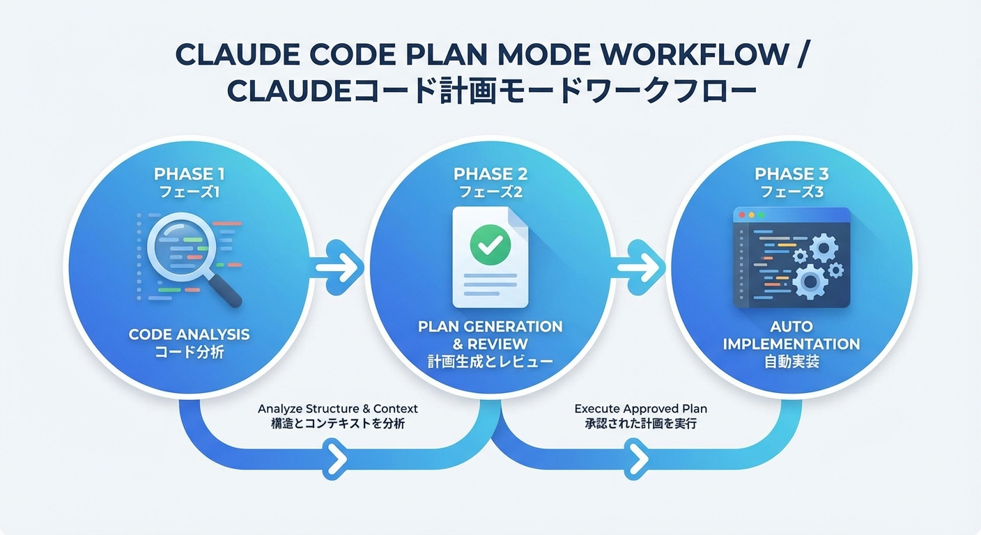 Plan Modeのワークフロー全体像