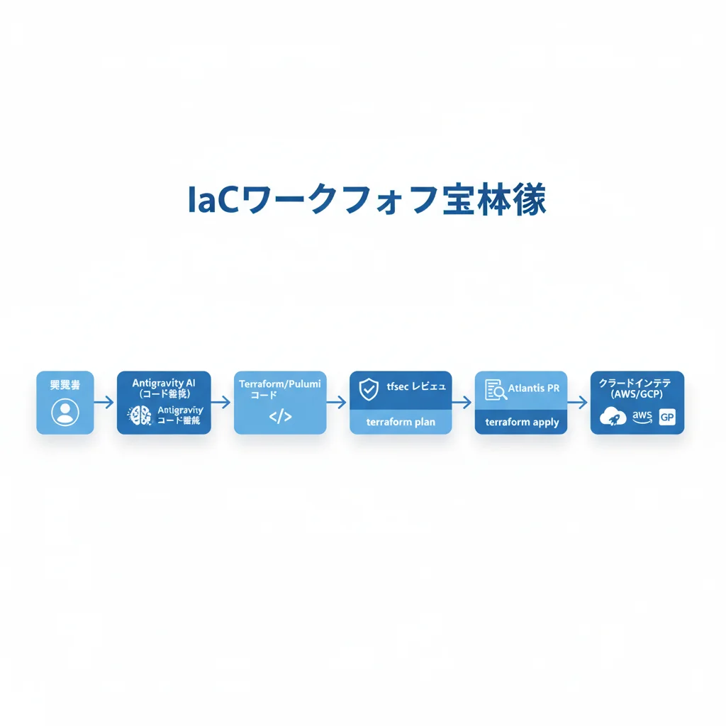 Google Antigravity × IaCワークフロー全体像