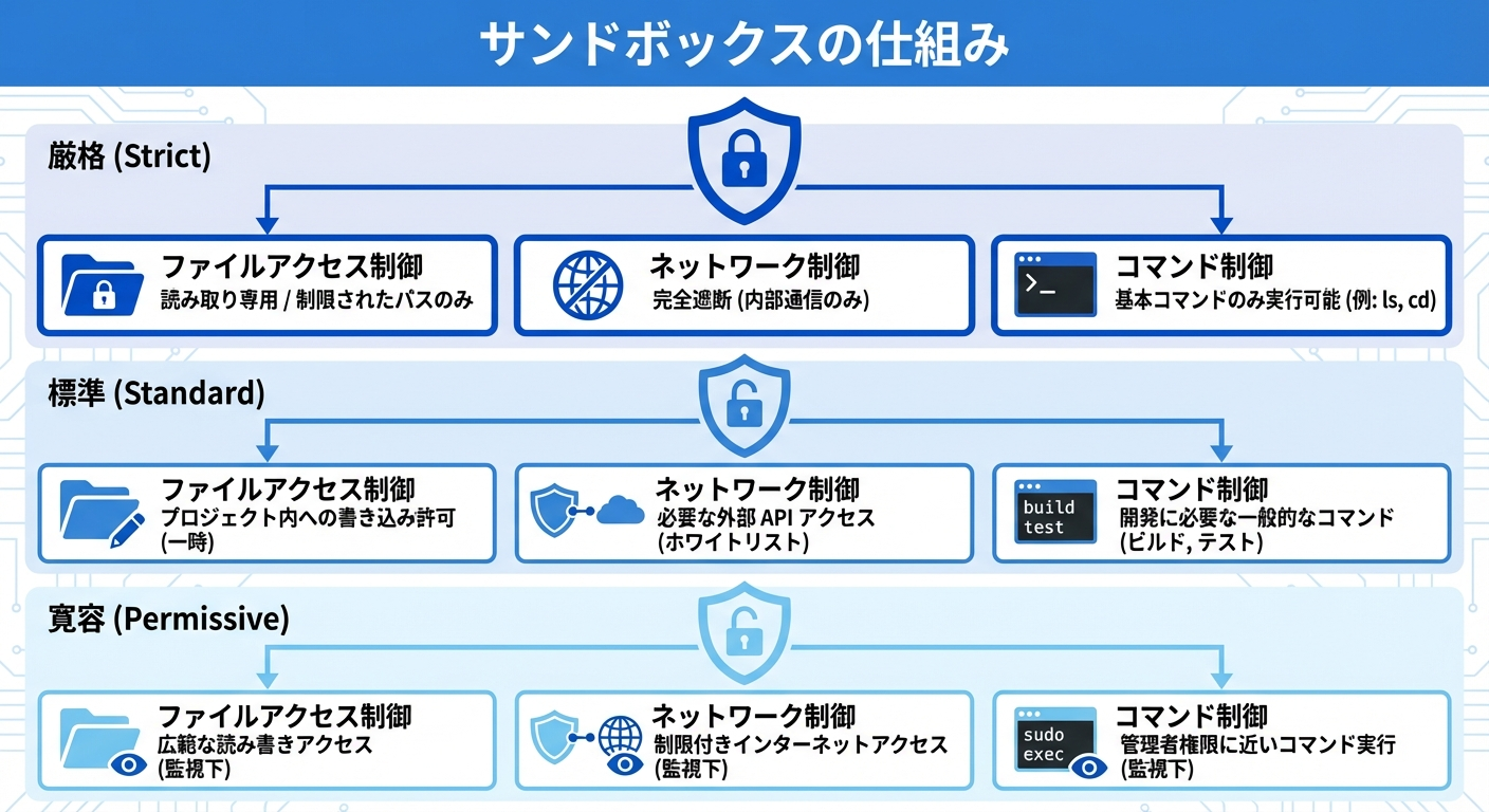 サンドボックスの仕組み
