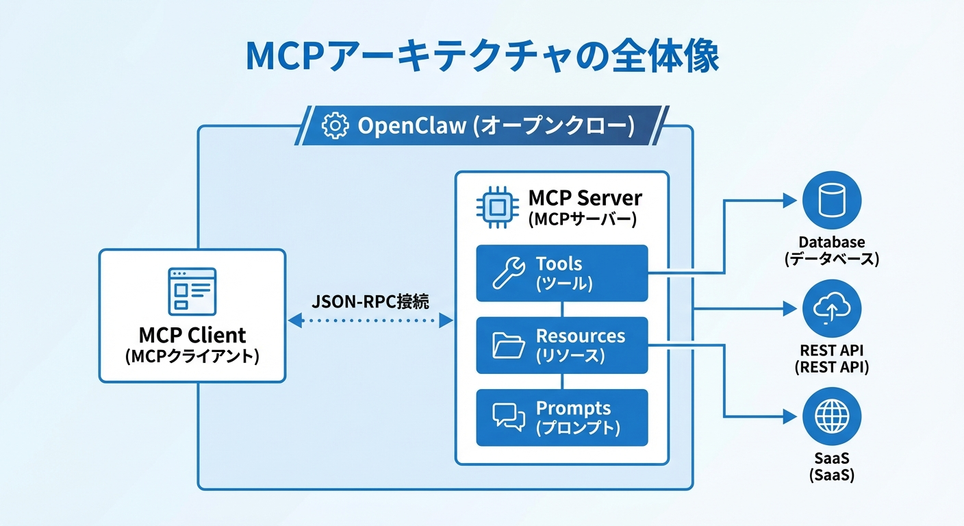 MCPアーキテクチャの全体像