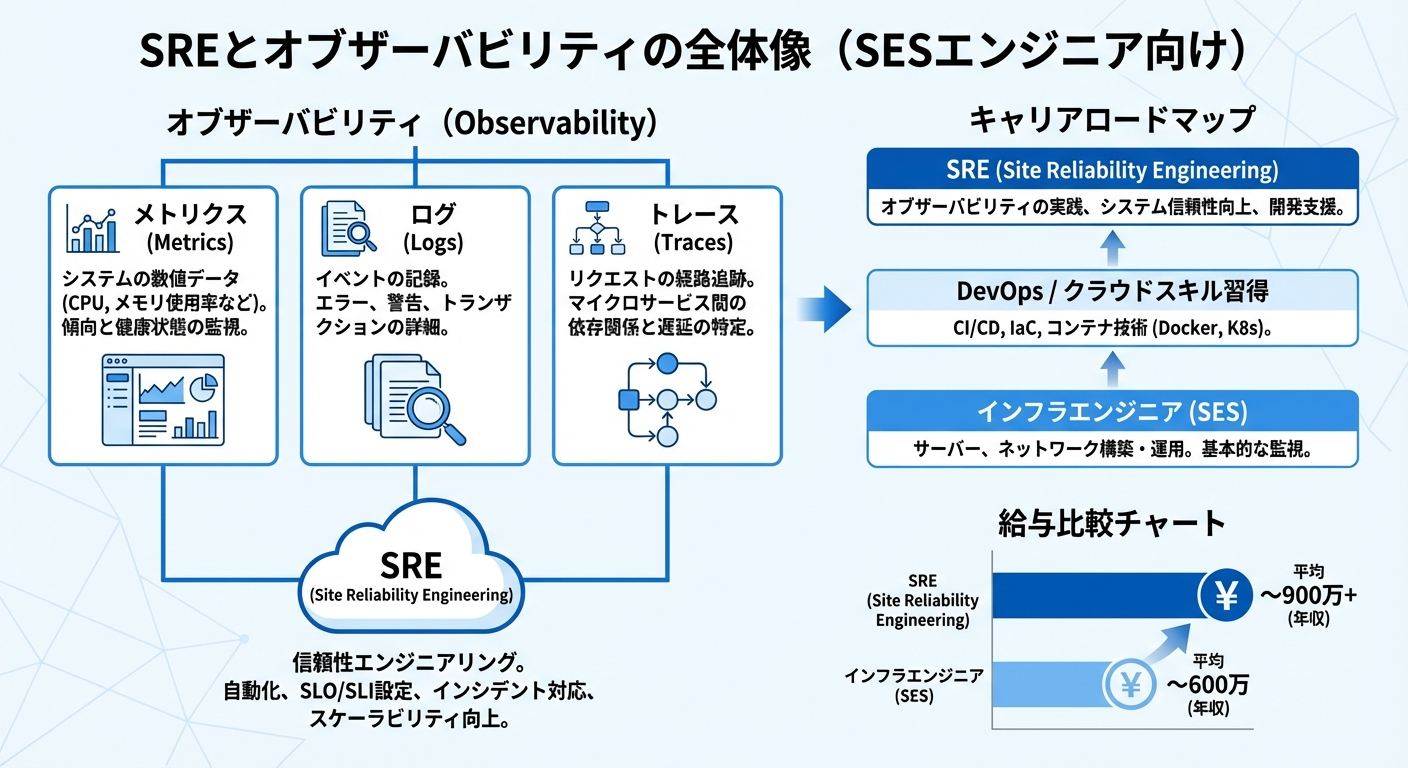 SREとオブザーバビリティの全体像