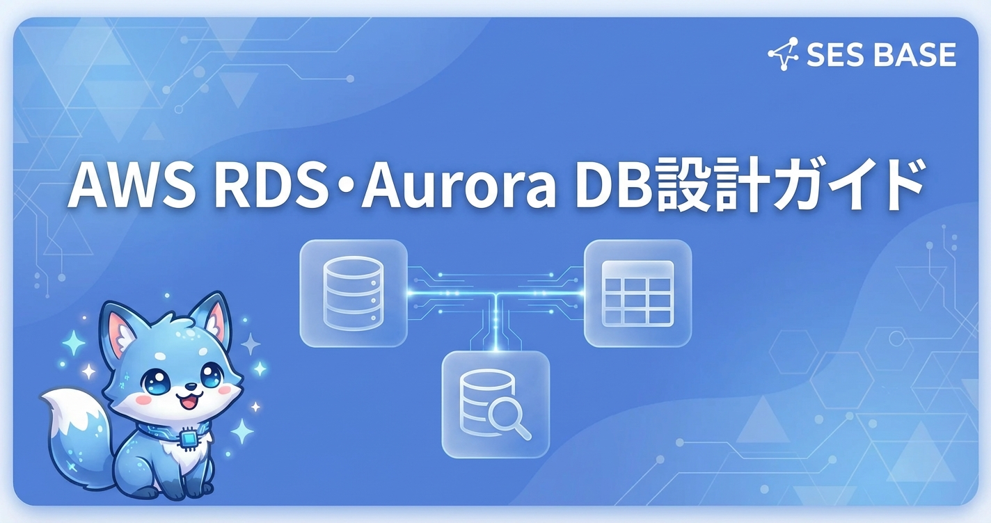 AWS RDS・Aurora完全ガイド｜SES案件で活きるDB設計術