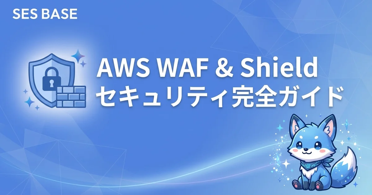 AWS WAF & Shield完全ガイド｜SESエンジニアが知るべきWebセキュリティ防御の実装方法