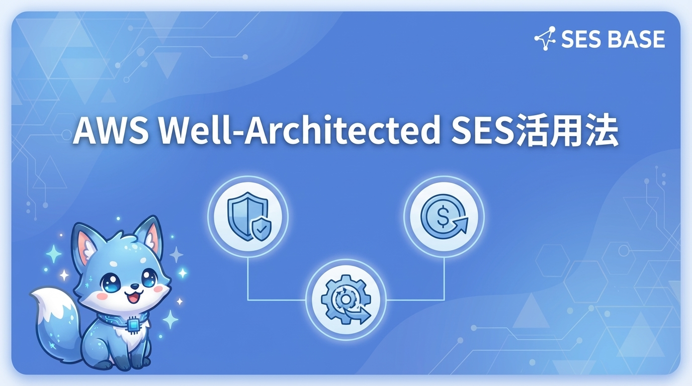 AWS Well-Architected FrameworkをSES案件で活用する方法