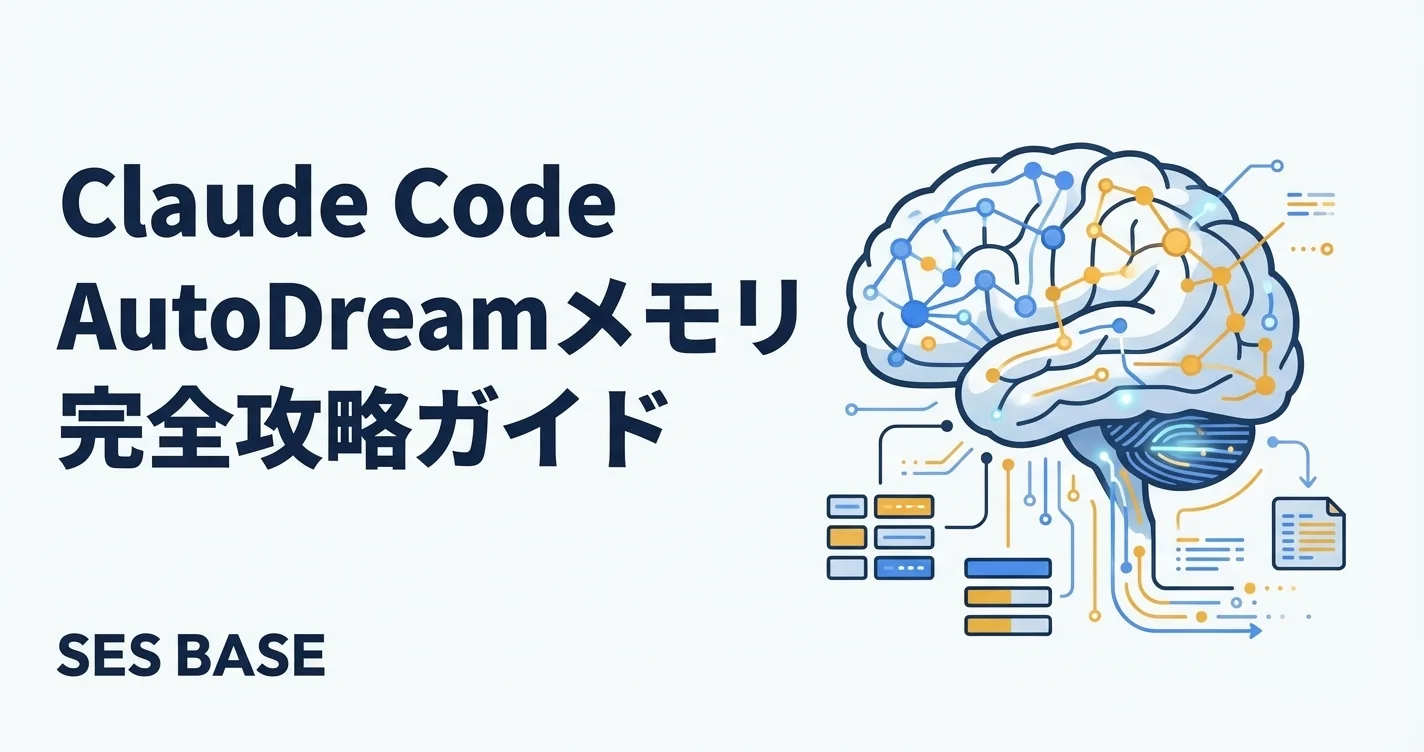 Claude Code AutoDream完全ガイド｜メモリ自動最適化