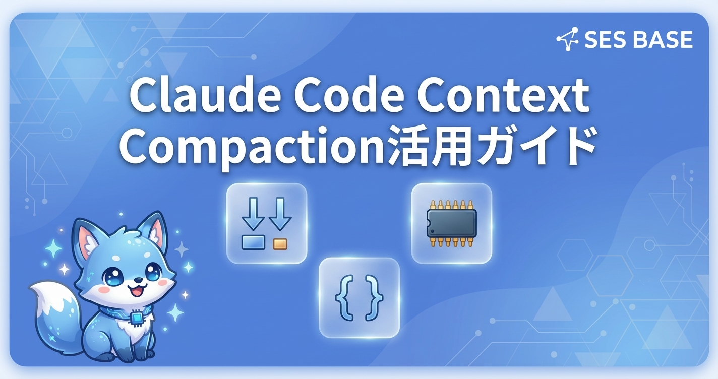 Claude Code Context Compaction活用ガイド【長時間作業の必須テク】