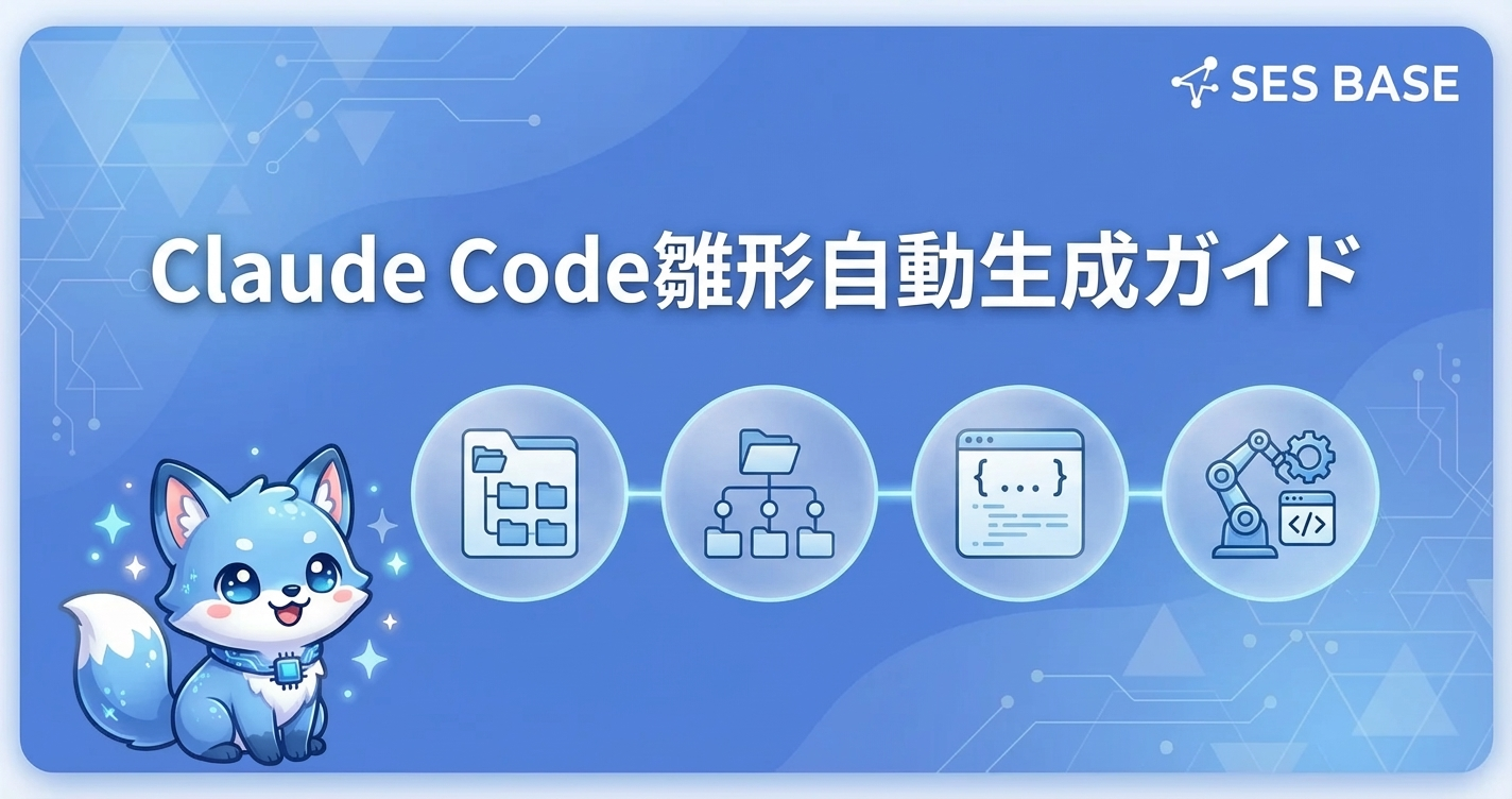 Claude Codeでプロジェクト雛形を自動生成する方法