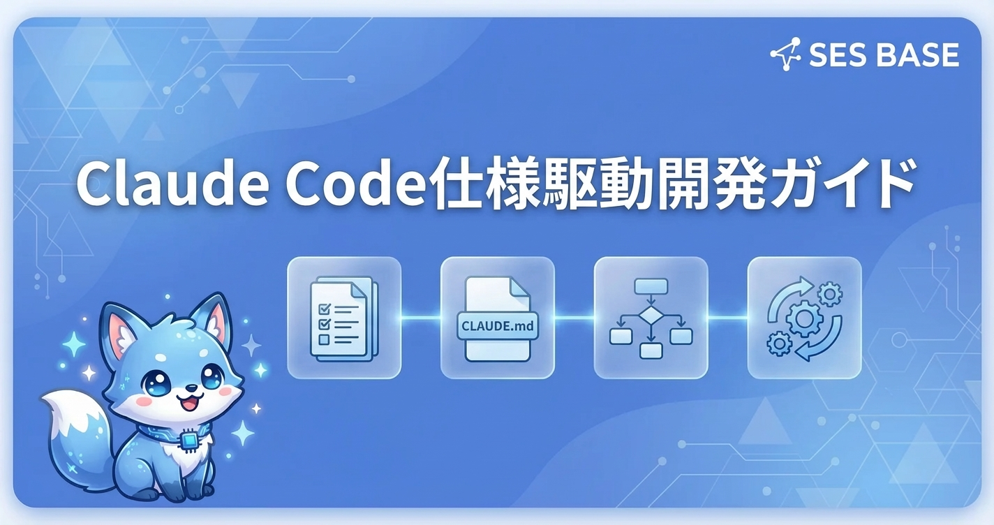Claude Code仕様駆動開発ガイド｜CLAUDE.mdとドキュメント管理の実践