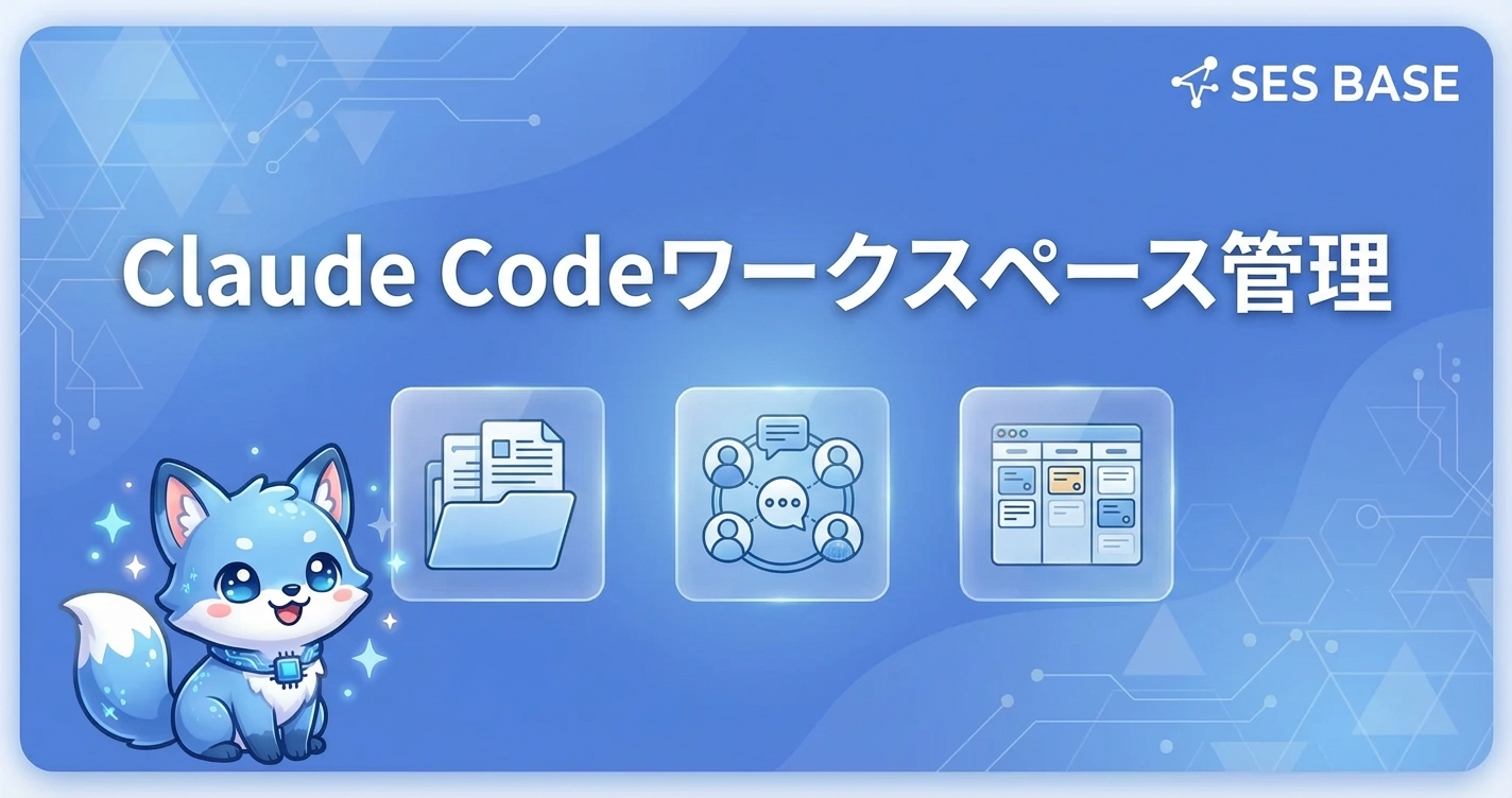 Claude Codeのワークスペース管理｜マルチプロジェクト運用術