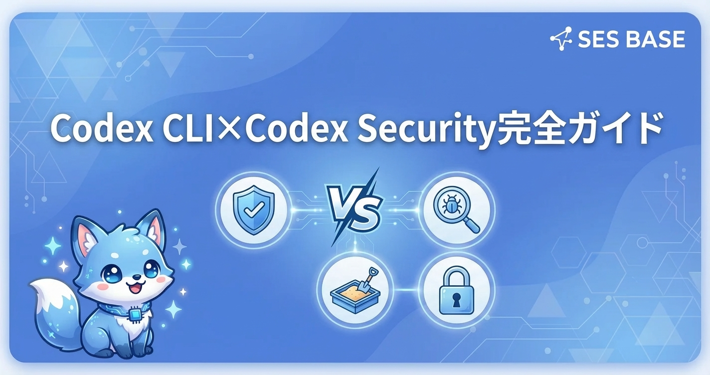 Codex CLI×Codex Security完全ガイド｜脆弱性スキャンとサンドボックス設計