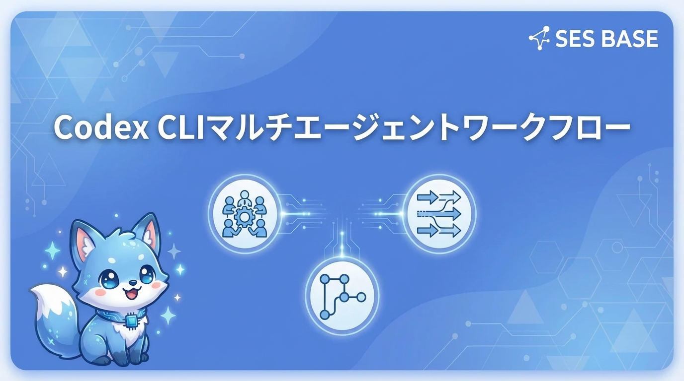 Codex CLIマルチエージェントワークフロー実践ガイド
