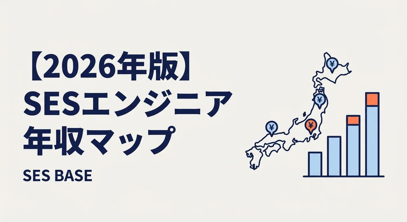 【2026年版】SESエンジニア年収マップ｜スキル×経験年数で見るリアルな収入事情