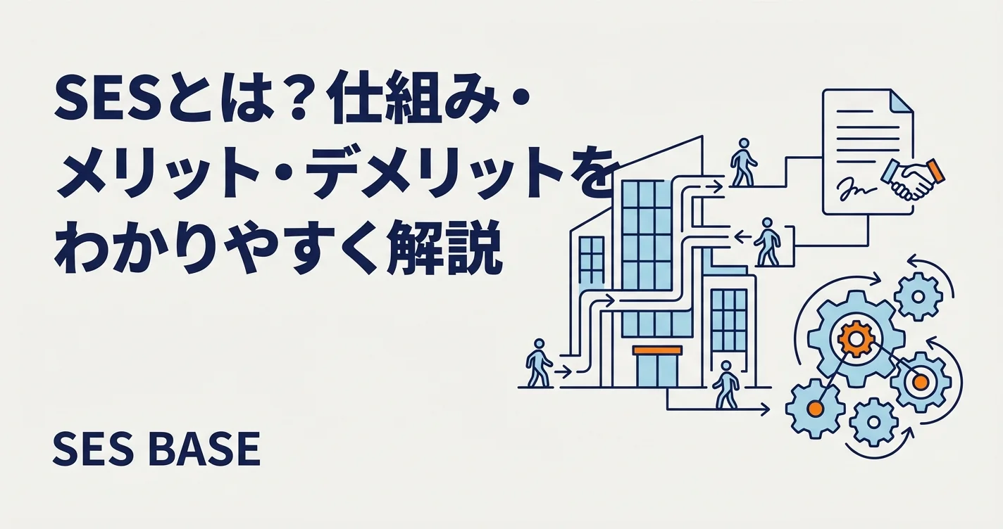 SESとは？仕組み・メリット・デメリットをわかりやすく解説【2026年版】